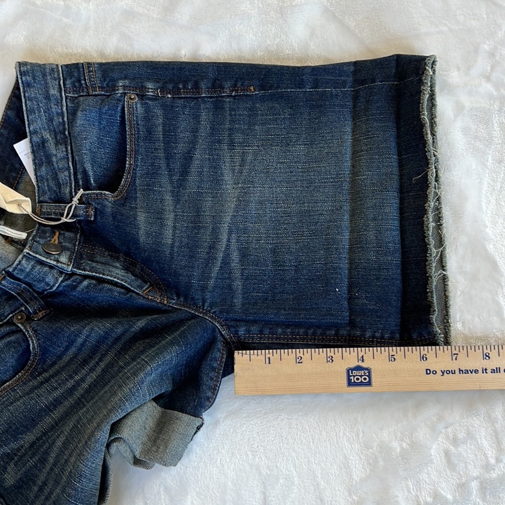 LOFT ROLLUP DENIM SHORTS - Picture 13 of 16